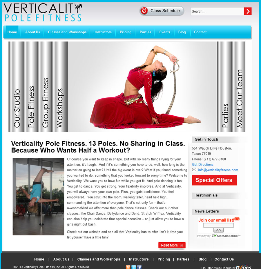 Verticality Pole Fitness
