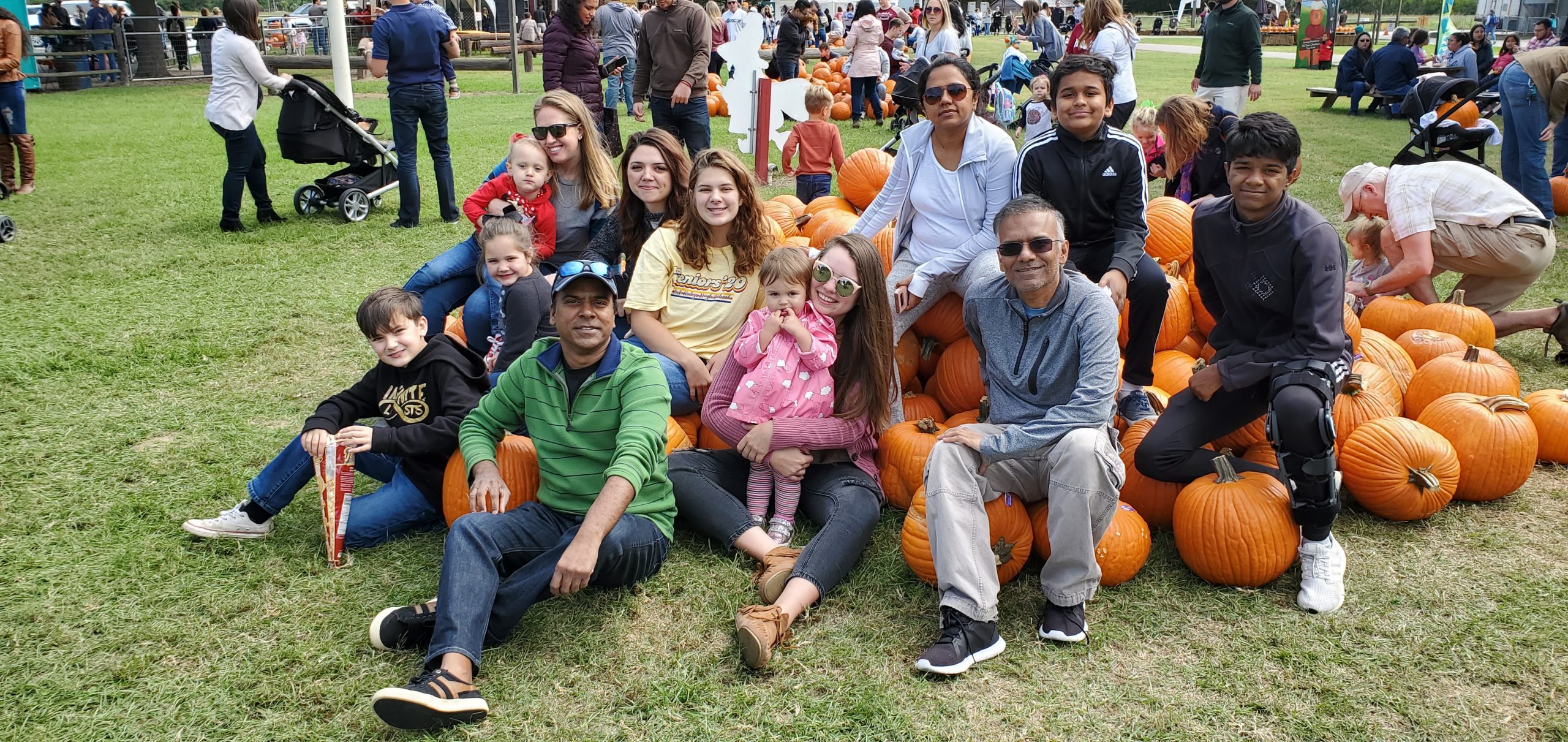 Team Building: Visiting the Pumpkin Patch in Spring, TX. 